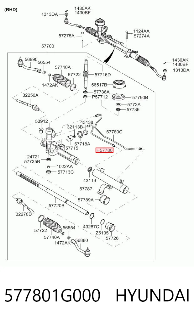 577801G000 Hyundai/Kia