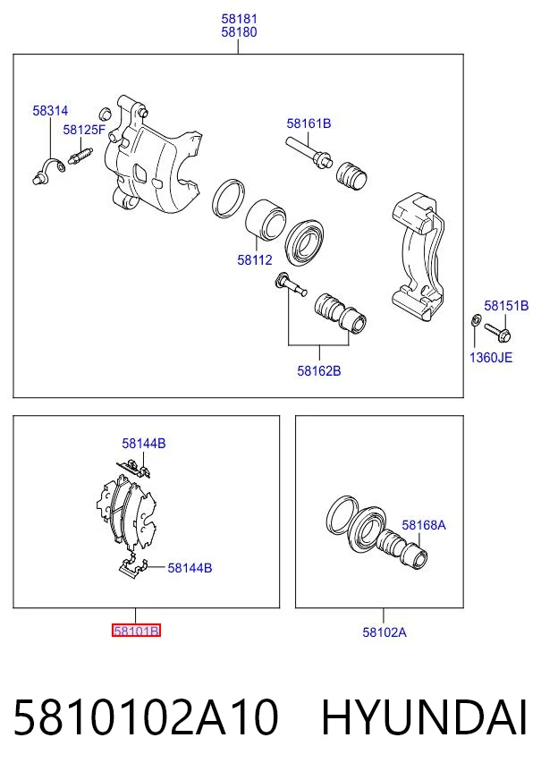 5810102A10 Hyundai/Kia