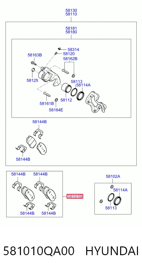 581010QA00 Hyundai/Kia