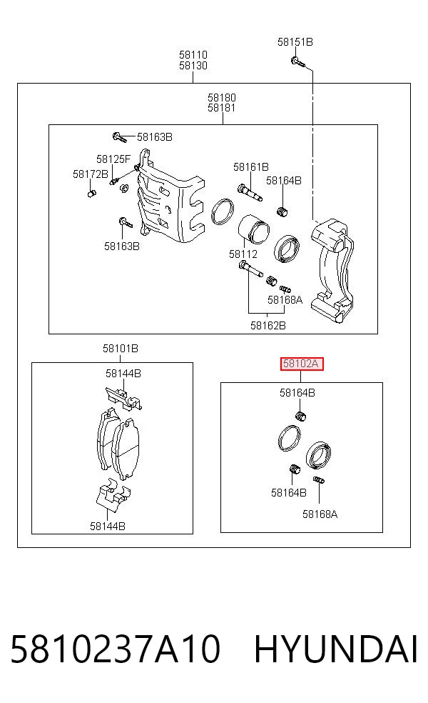 5810237A10 Hyundai/Kia
