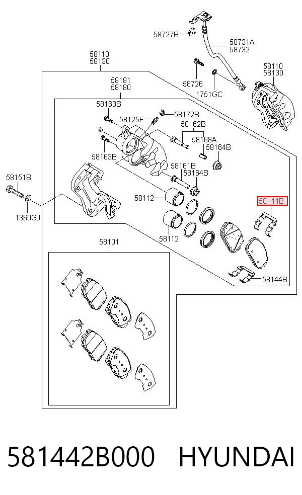 581442B000 Hyundai/Kia