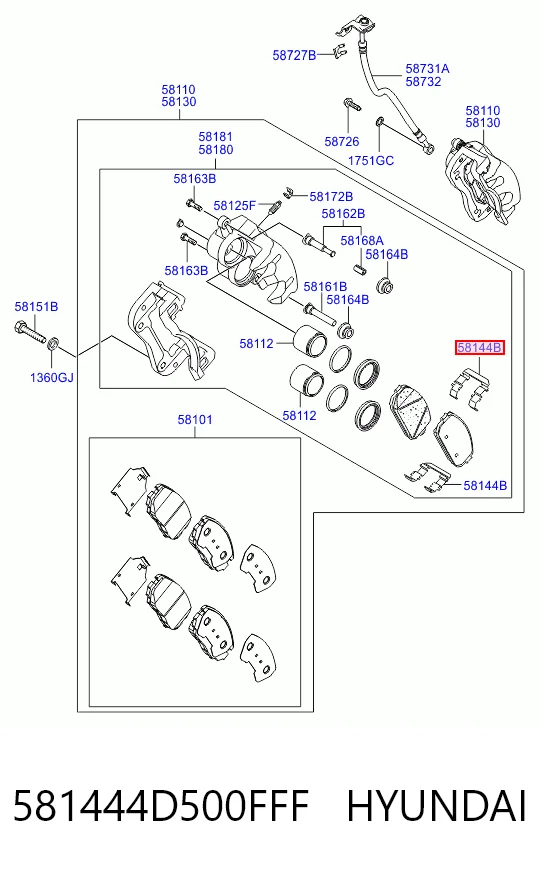  para Hyundai Terracan  (HP)