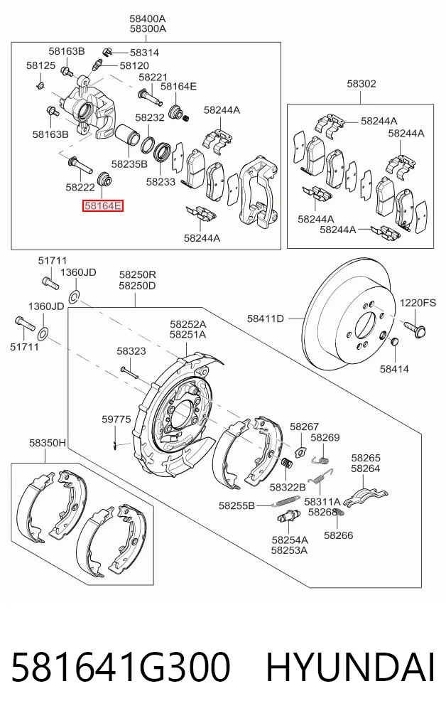 581641G300 Hyundai/Kia