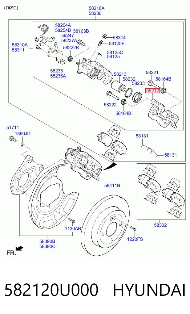 582120U000 Hyundai/Kia