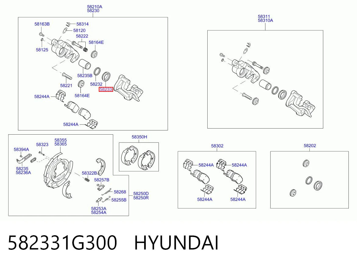582331G300 Hyundai/Kia