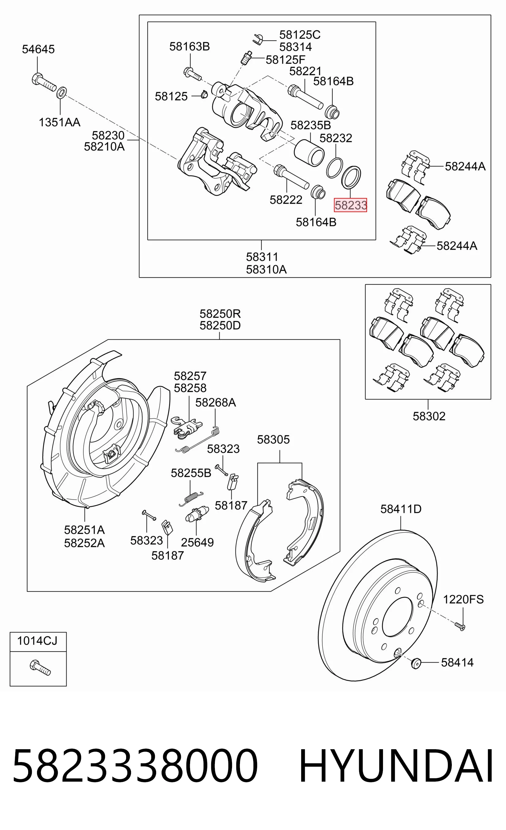 5823338000 Hyundai/Kia