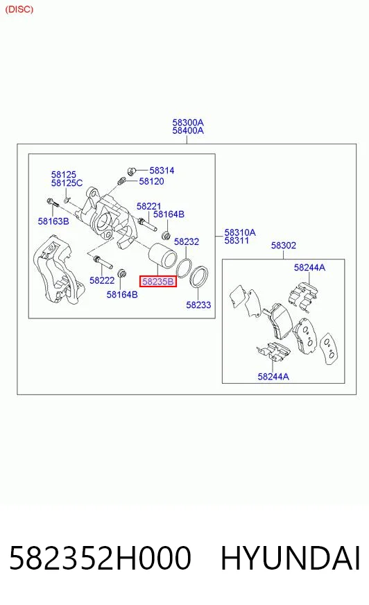 582352H000 Hyundai/Kia