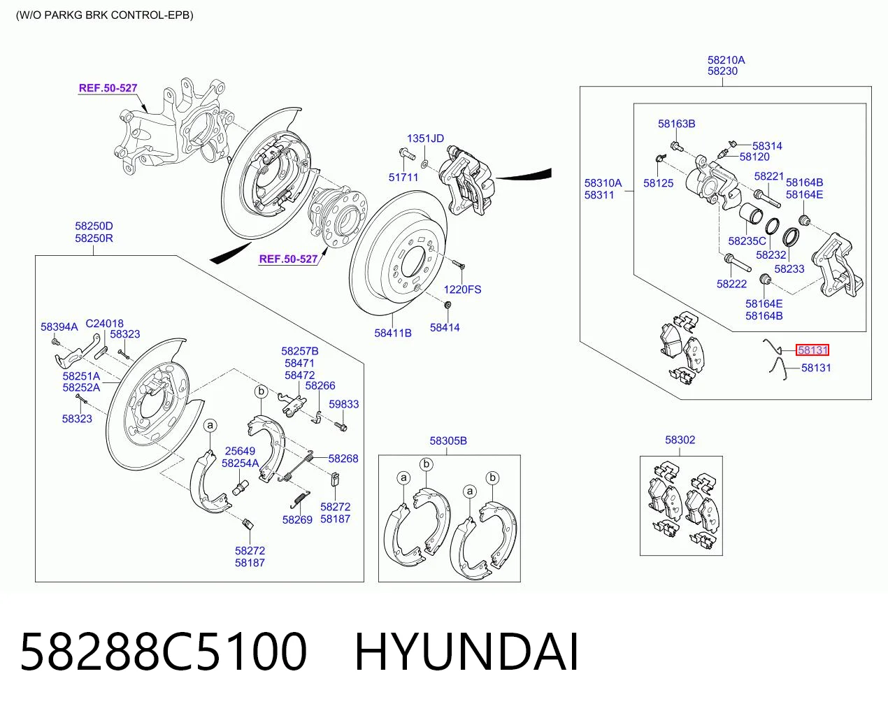 58288C5100 Hyundai/Kia