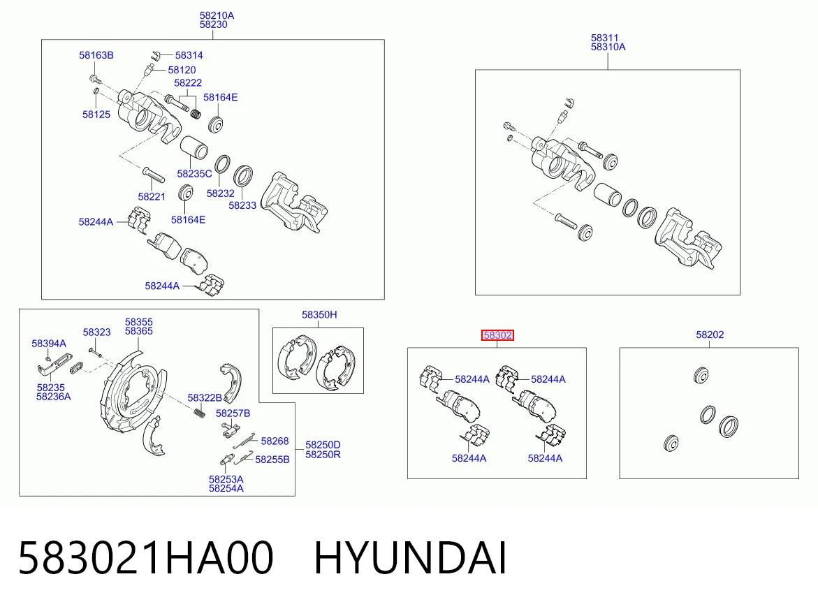 583021HA00 Hyundai/Kia