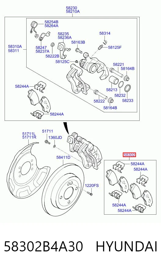 58302B4A30 Hyundai/Kia