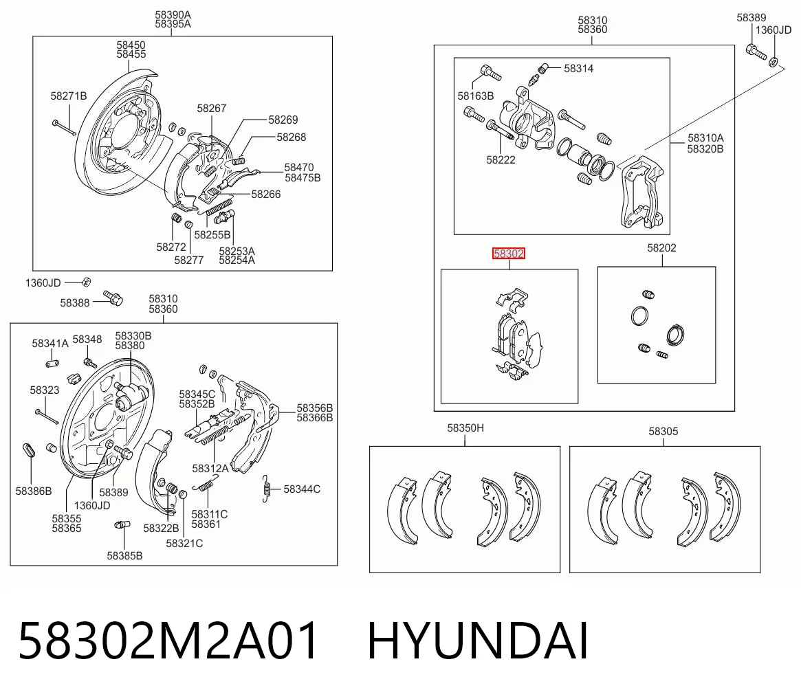 58302M2A01 Hyundai/Kia