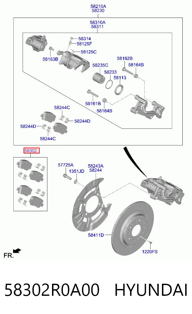 Precio del repuesto Pastillas traseras Sorento IV SUV