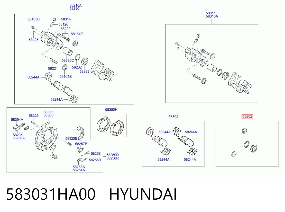 583031HA00 Hyundai/Kia