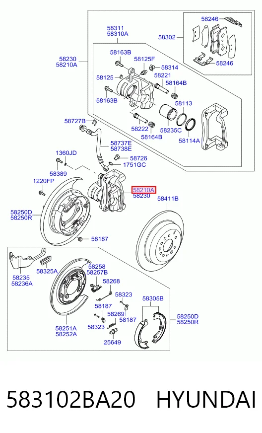 583102BA20 Hyundai/Kia