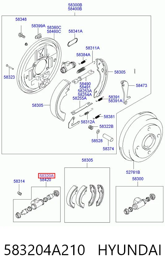 583204A210 Hyundai/Kia