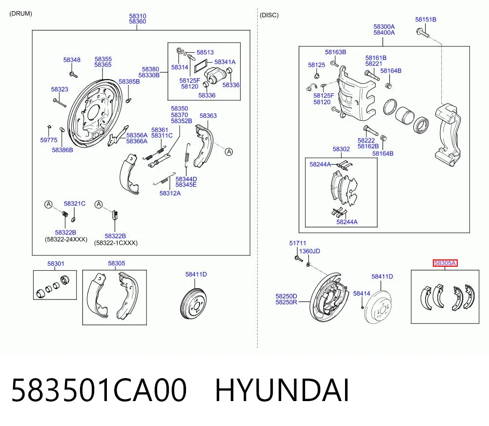 583501CA00 Hyundai/Kia