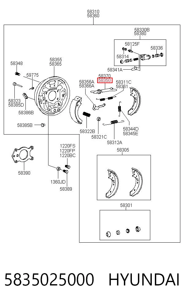 5835025000 Hyundai/Kia