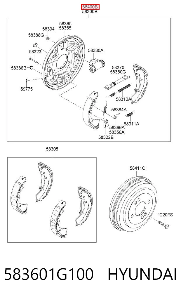 583601G100 Hyundai/Kia
