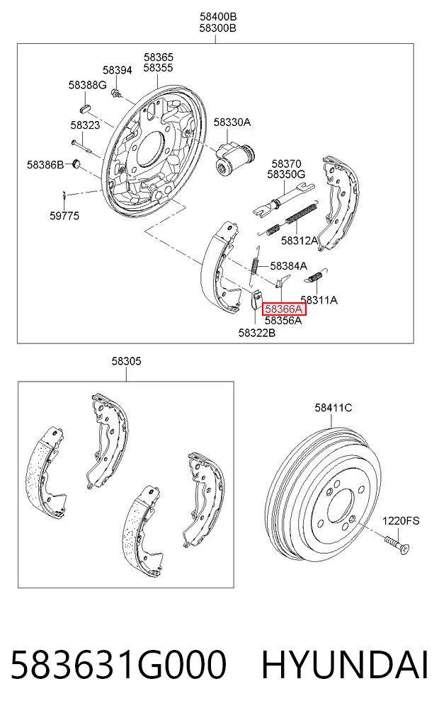 583631G000 Hyundai/Kia