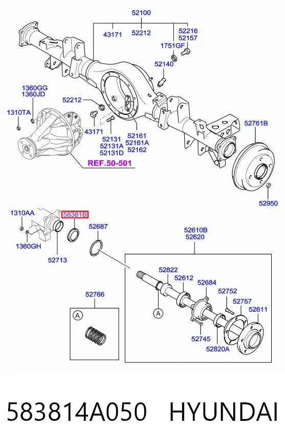 583814A050 Hyundai/Kia