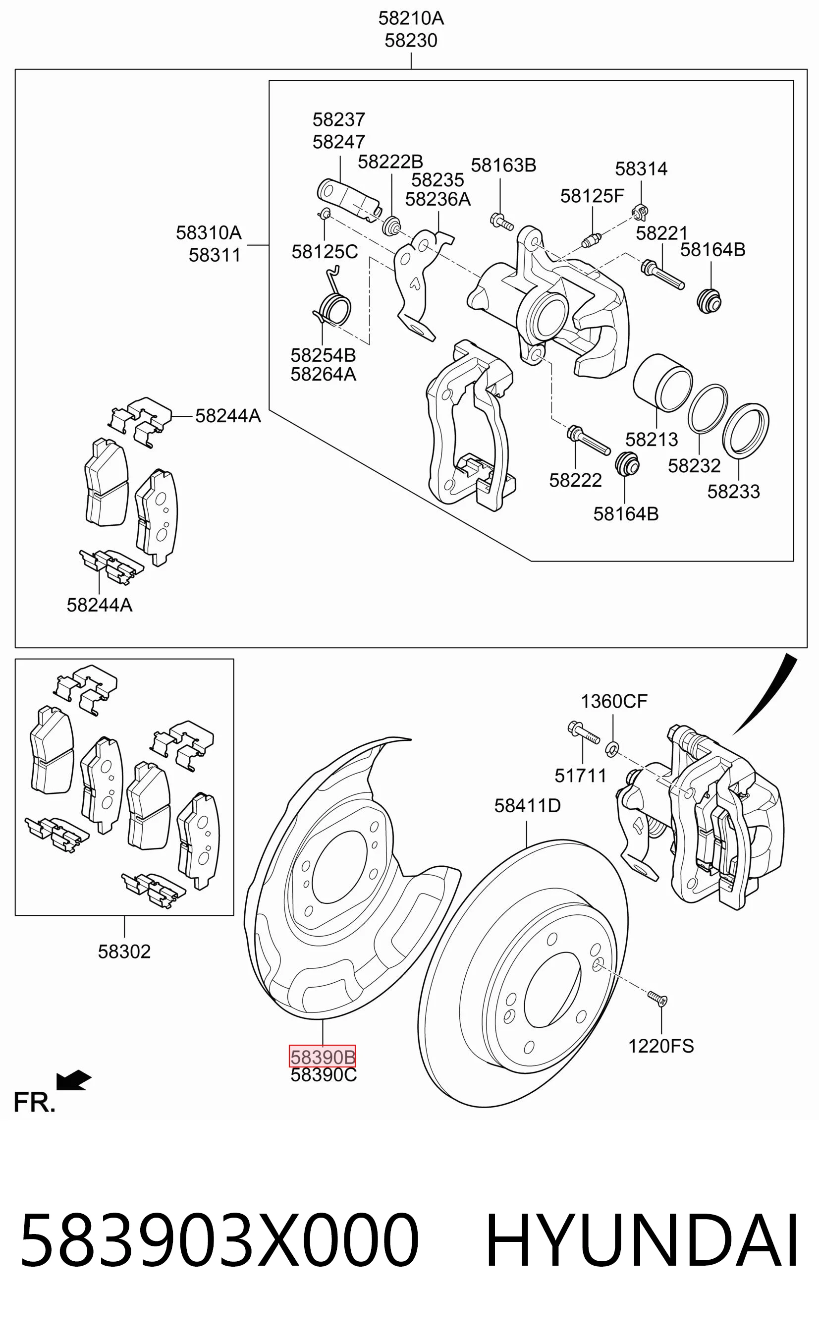 583903X000 Hyundai/Kia