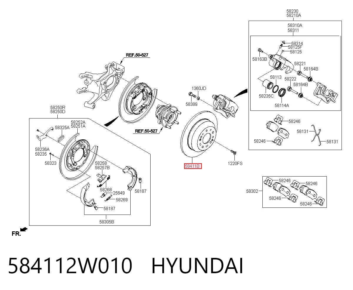 584112W010 Hyundai/Kia