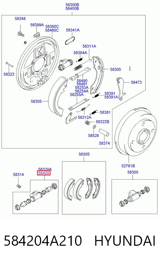 584204A210 Hyundai/Kia