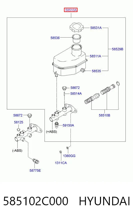 585102C000 Hyundai/Kia