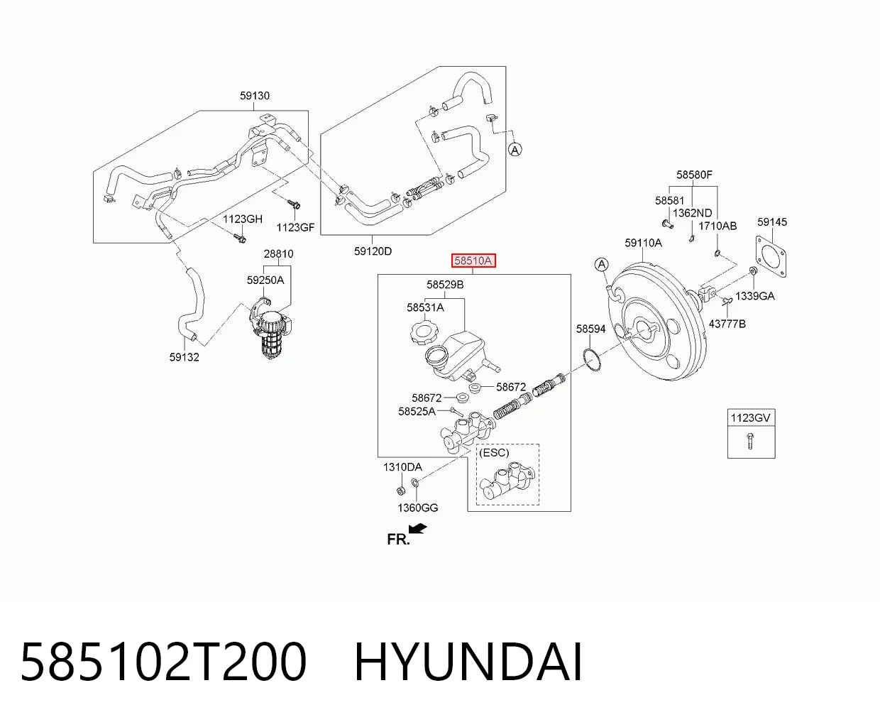 Comprar Cilindro principal de freno KIA Optima TF a bajo precio