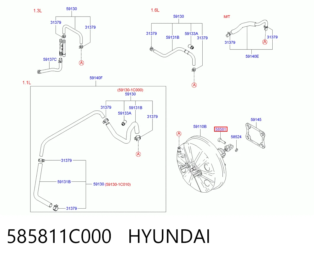 585811C000 Hyundai/Kia