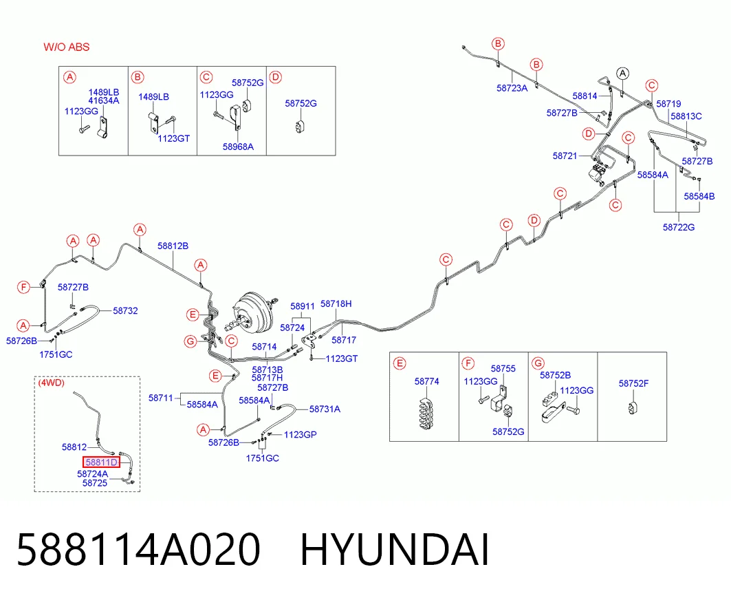 588114A020 Hyundai/Kia