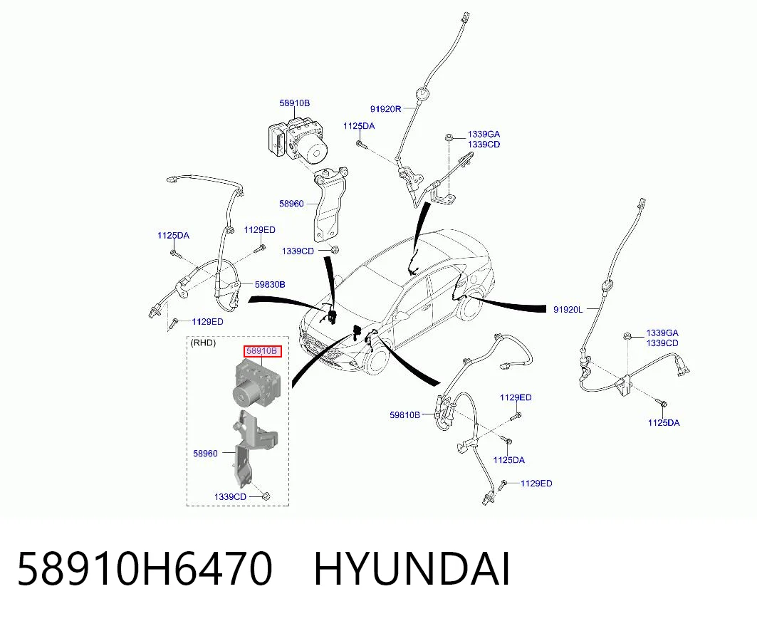 Comprar Módulo hidráulico de ABS Hyundai Accent  HC a bajo precio