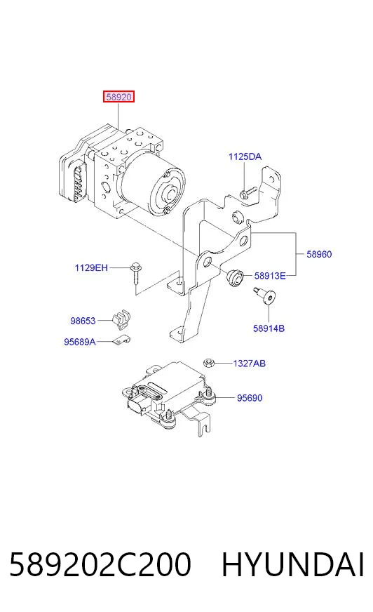 589202C200 Hyundai/Kia