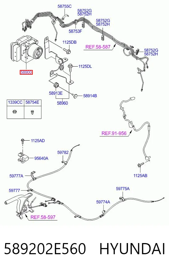 589202E560 Hyundai/Kia