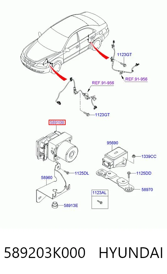 589203K000 Hyundai/Kia