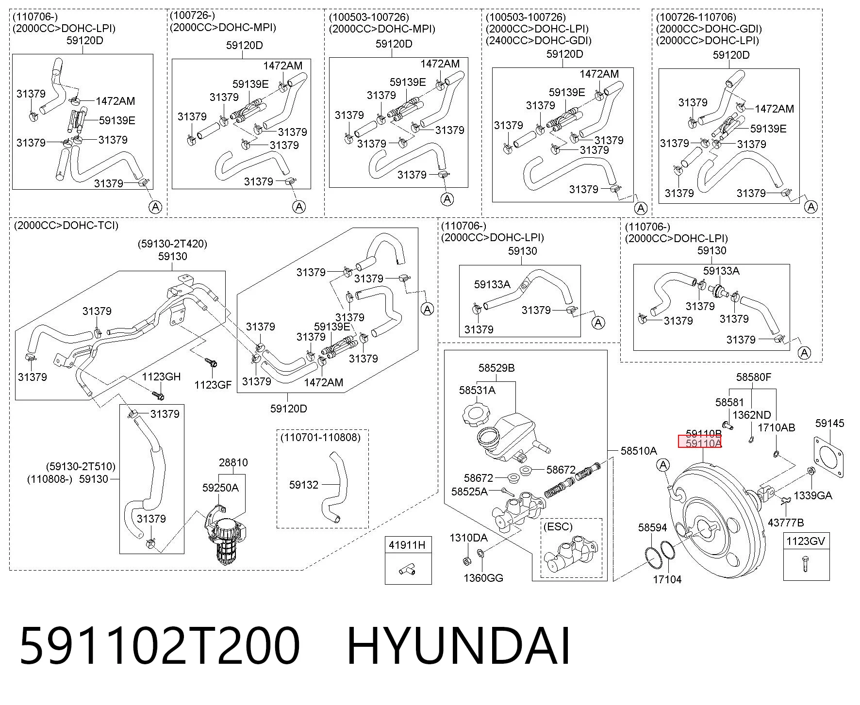 591102T200 Hyundai/Kia