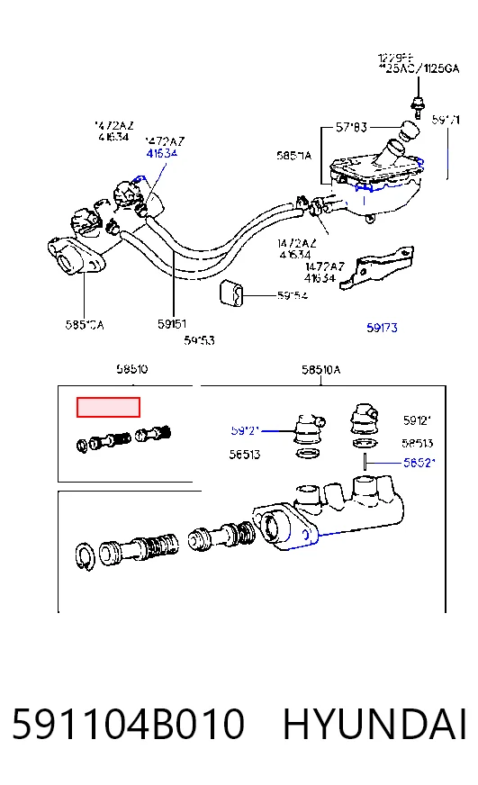591104B010 Hyundai/Kia