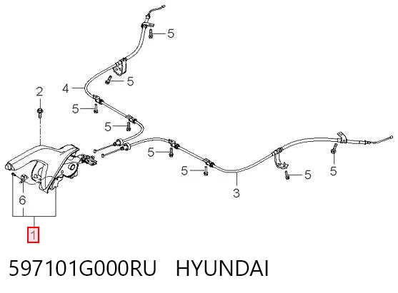 597101G000RU Hyundai/Kia