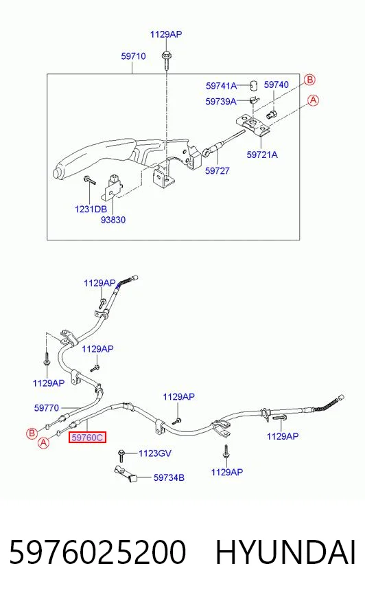 5976025200 Hyundai/Kia