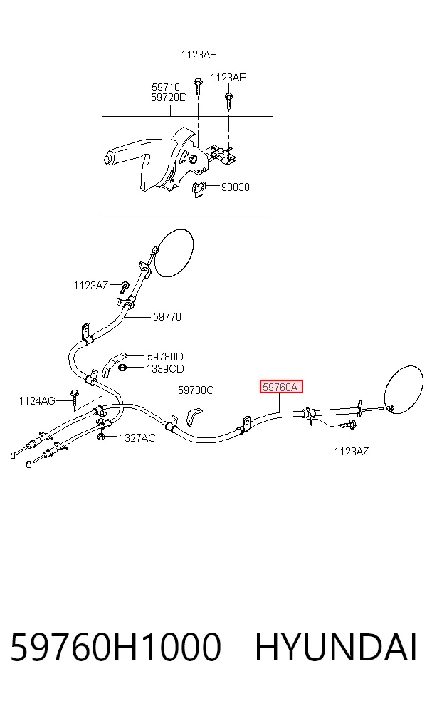 59760H1000 Hyundai/Kia