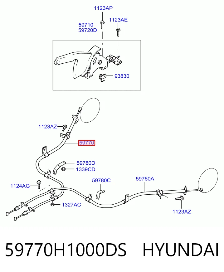59770H1000DS Hyundai/Kia