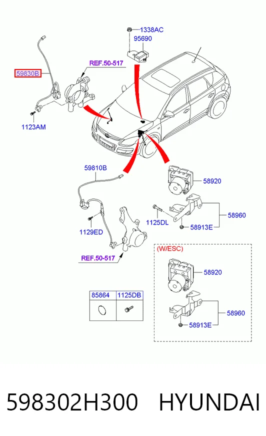 598302H300 Hyundai/Kia