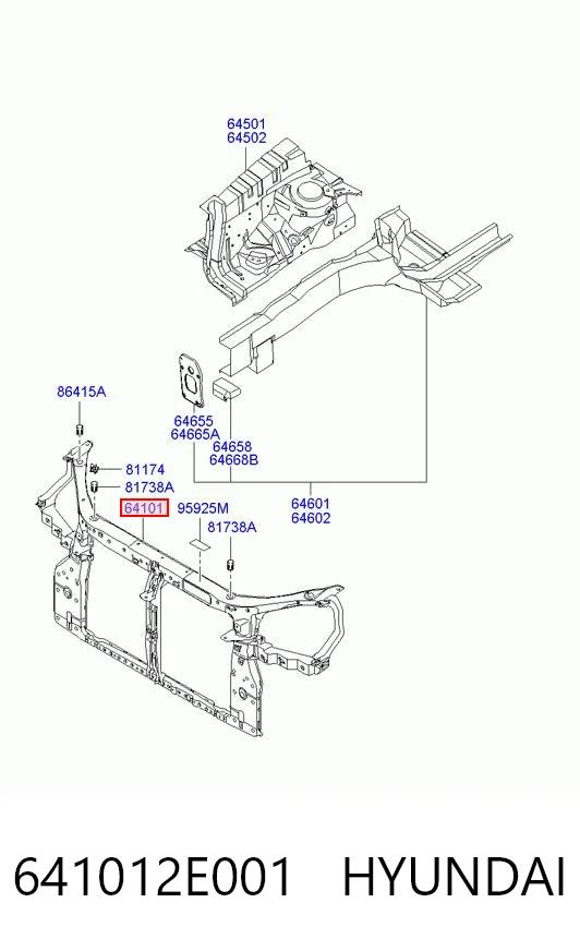 641012E001 Hyundai/Kia