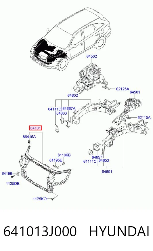 641013J000 Hyundai/Kia