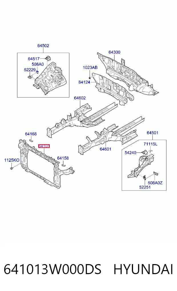641013W000DS Hyundai/Kia