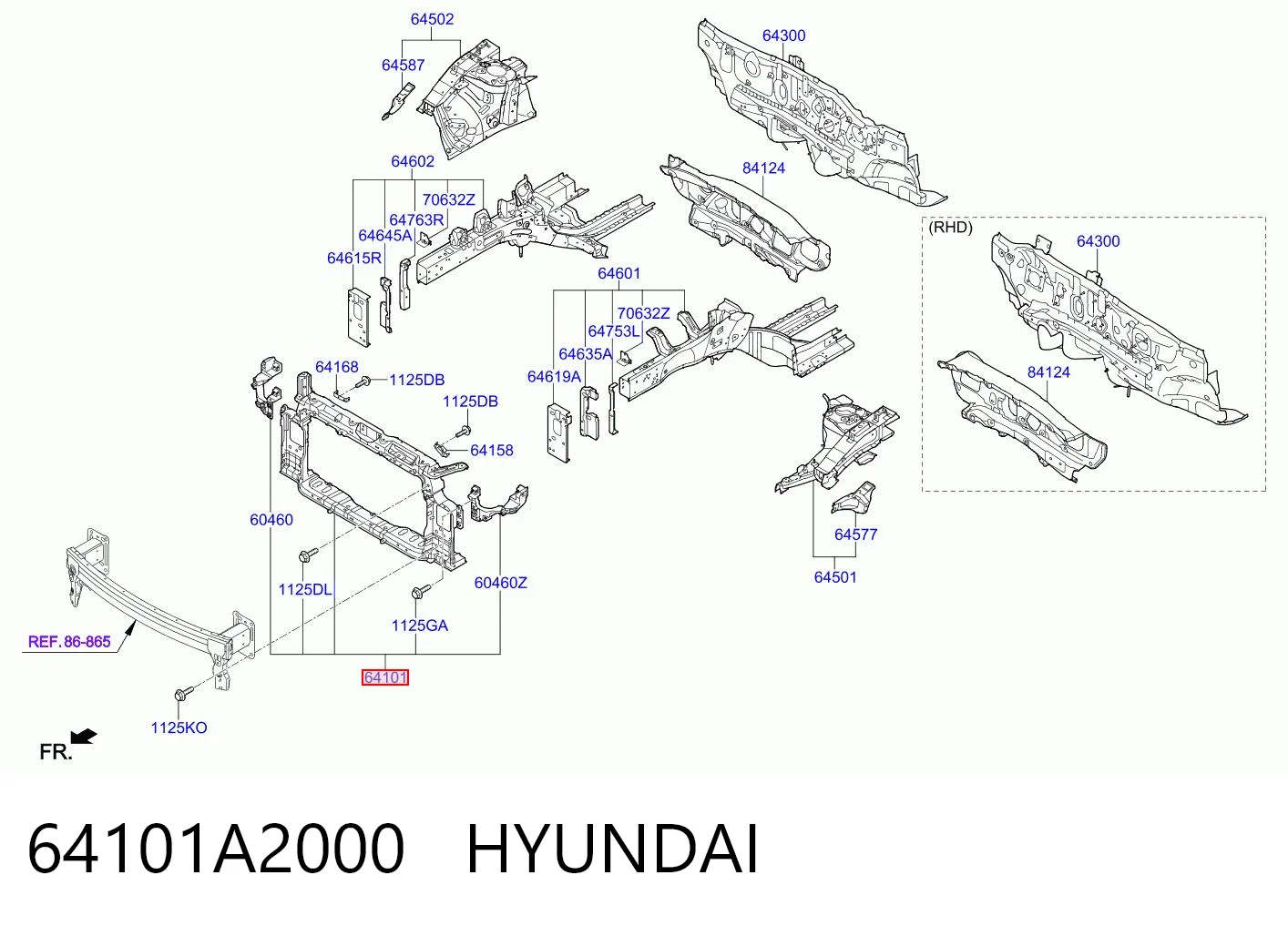 64101A2000 Hyundai/Kia