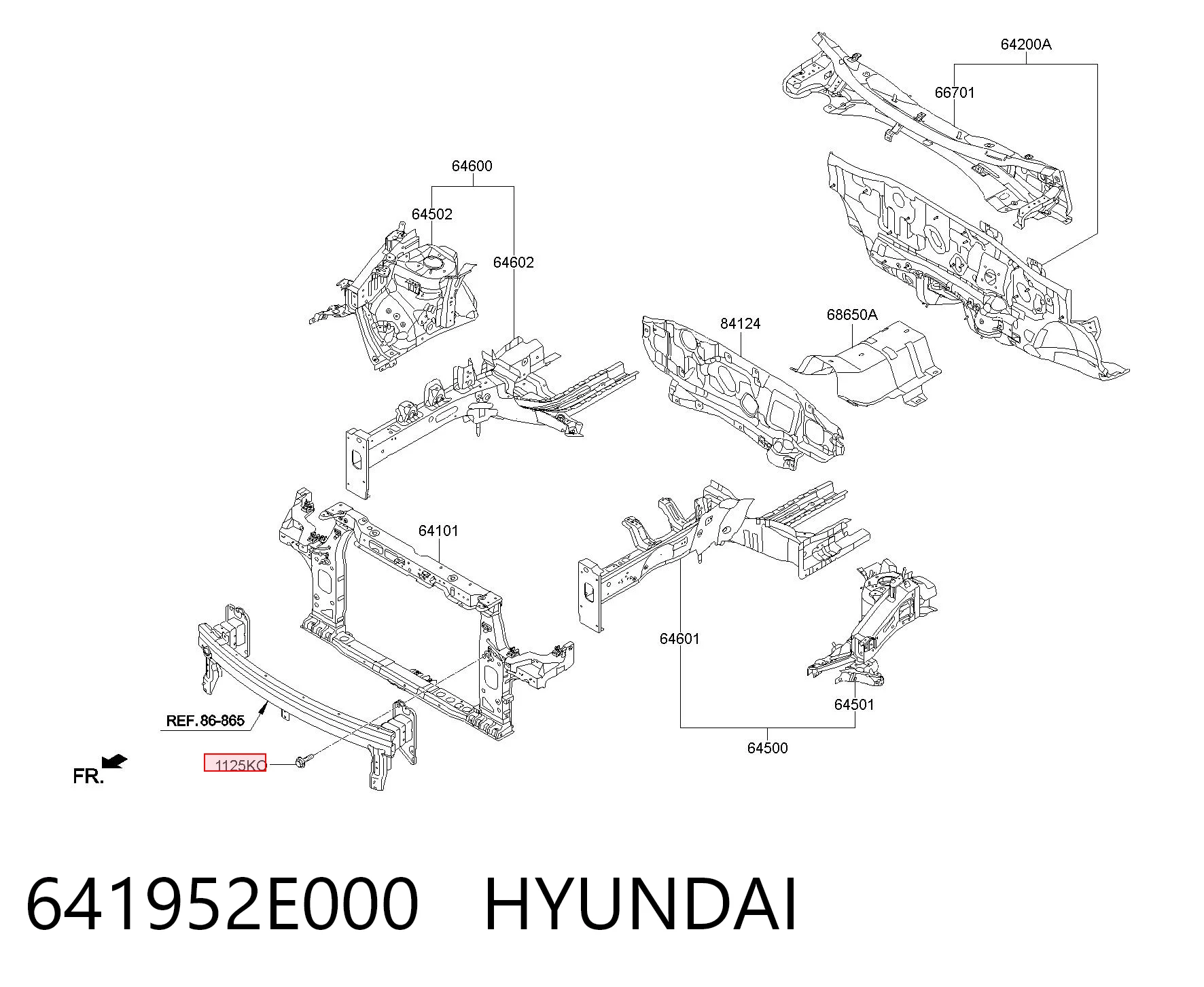 641952E000 Hyundai/Kia 
