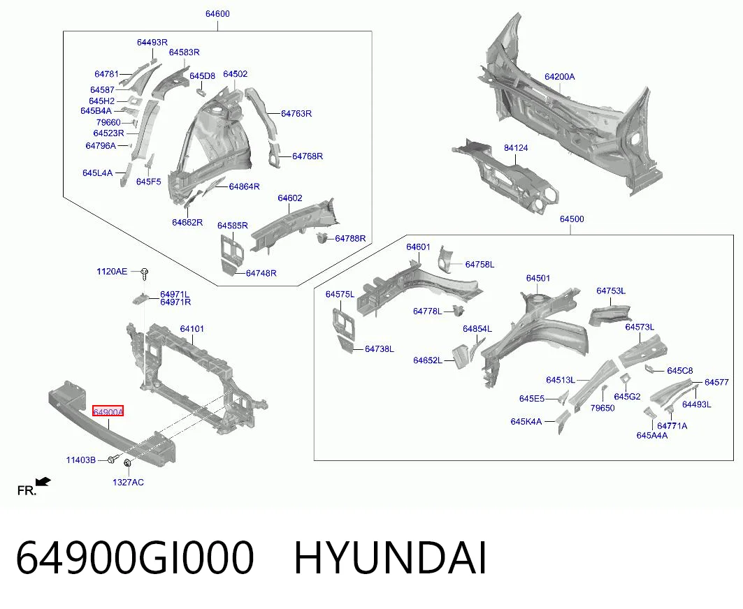 64900GI000 Hyundai/Kia