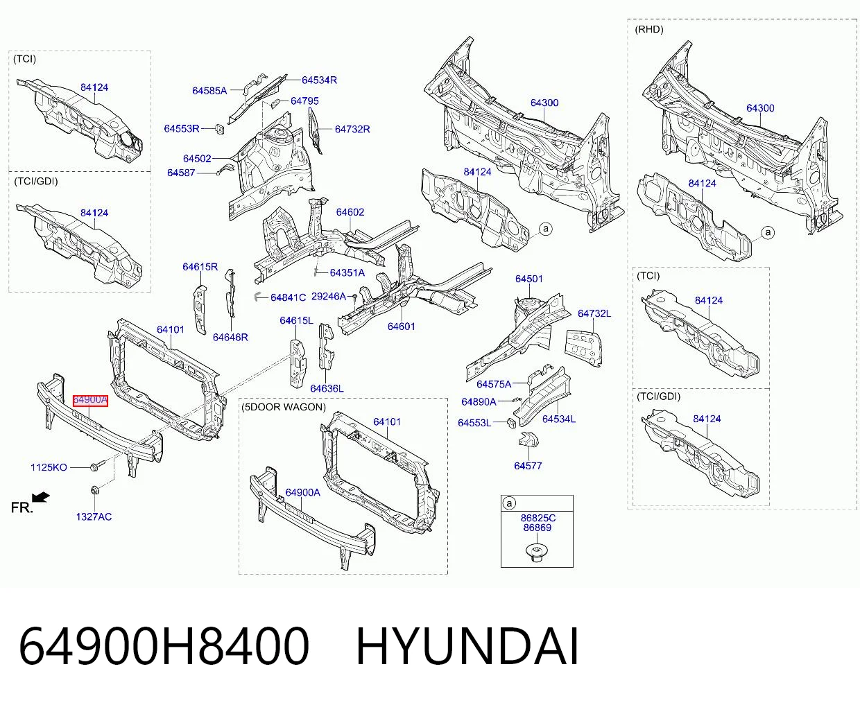 64900H8400 Hyundai/Kia