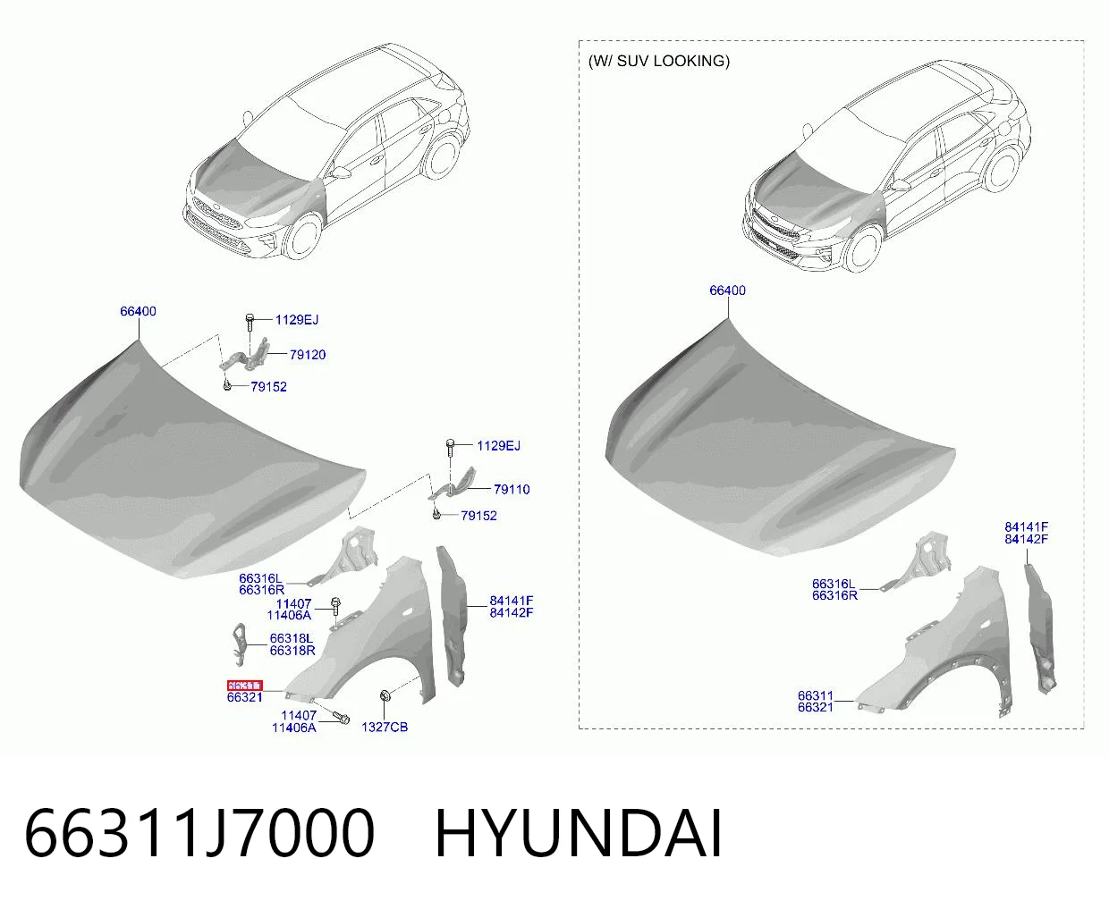 66311J7000 Hyundai/Kia